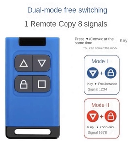 Volet roulant électrique à fréquence complète Barrière de garage télécommandée Clé de voiture télescopique Porte roulante électrique sans clé - Product Image 5
