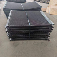 Kawat Baja Mangan Tinggi 65Mn XG Wholesale Custom, Jaring Anyaman Berpengait Pasir untuk Tambang/Penghancur