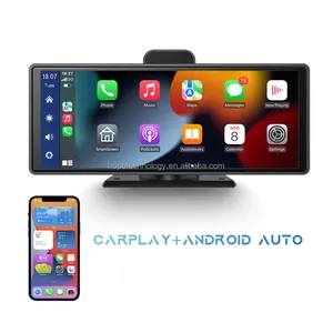 Novo Produto 10.26 Polegada 4K Carplay Luz-Sensor Dual Track Stereo Radio Apple Wireless Car Monitor
