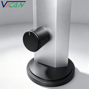 Cilindro de cerradura inteligente eléctrica con perfil europeo Max03, venta al por mayor de fábrica, núcleo de cerradura con perilla accionada por motor para puerta de seguridad con control remoto - Product Image 1
