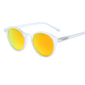 Gafas de sol polarizadas de estilo lujoso para niños, decoración de remaches Fullrim, <span class=keywords><strong>lentes</strong></span> TAC dorados/rojos/amarillos/grises, montura de gafas UV400 - Product Image 2