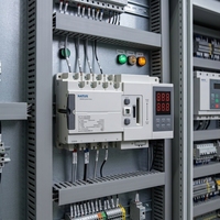 Saklar Transfer Otomatis Daya Ganda NTDT85-250B-II 3P/4P AC230V 250A Saklar Pengalih Generator untuk Catu Daya Cadangan