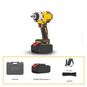 Llave de Impacto Eléctrica Inalámbrica Portátil de 21V al por Mayor para Coche, Carpintería y Bricolaje, Grado Industrial - Product Image 5