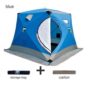 Tente de pêche sur glace camping en plein air hiver coton épaissi chaud froid neige pêche hiver maison de pêche - Product Image 3