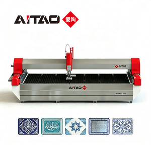 Aitao 4020 Máquina de Corte por Chorro de Agua CNC de 5 Ejes, 1500 mm, con Motor de Alta Precisión para Corte de Mármol, Cerámica y Agua - Product Image 1