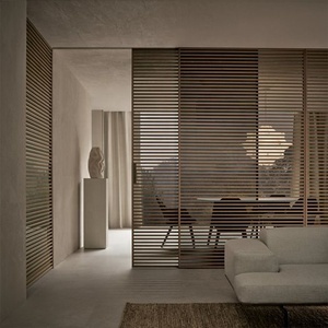 Muebles Foshan 3M puertas correderas de vidrio juego de dormitorio principal king size puertas correderas de aluminio divisor de habitación Pantalla de vidrio - Product Image 3