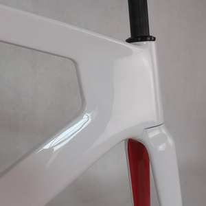 Cadre de vélo de route en fibre de carbone TR013, pignon fixe, modèle 2022, OEM - Product Image 3