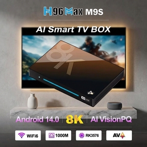 Decodificador Android 8K HD 2026 H96MAX M9S con Soporte para Google Voice, WIFI Potente, Alemania, Reino Unido, Francia, Canadá, Estados Unidos, Gran Venta, Envío Gratuito - Product Image 1