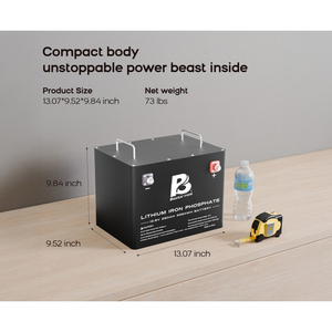 LiNiMnCoO2กึ่งแข็ง BS12V280A แบตเตอรี่8000รอบสำหรับ280Ah รถตั้งแคมป์เรือรถกอล์ฟเทรลเลอร์รถออฟโรด - Product Image 6