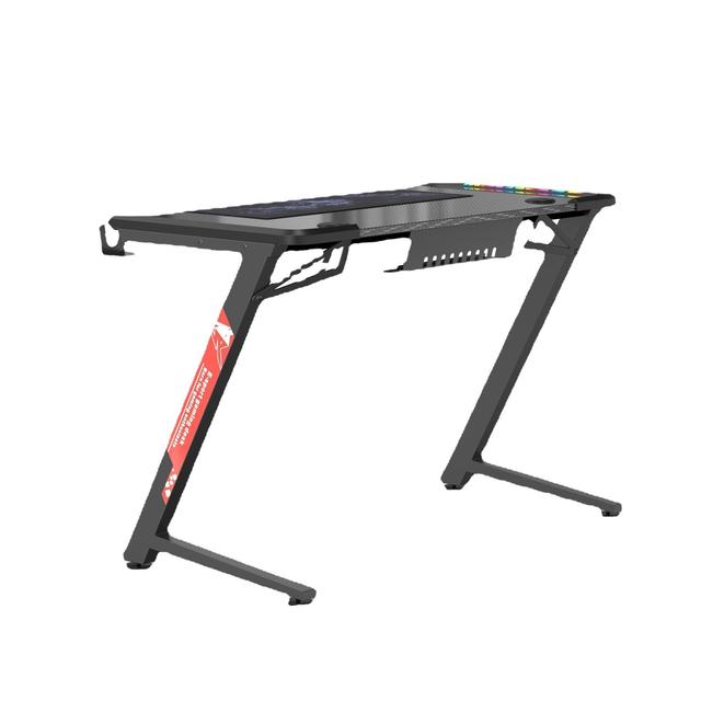 Game Desk Rgb Light Racing Computer Gaming Modern Best Setup Table Accessories Hot With Led Lights Custom Laptop Factory Price