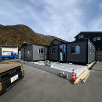 Maison conteneur extensible de 20 pieds avec chambre, cuisine et salle de bain, maisonnette préfabriquée pour location Airbnb
