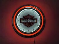 Jam Dinding LED Neon Dekoratif 15" atau 17" Lampu Neon Kustom Personalisasi Modis untuk Rumah & Toko