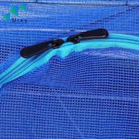 Cage de pêche pliante d'excellente qualité 3 couches 5 couches filet à mailles suspendues crabe/homard/piège à poisson cage de séchage filet de pêche