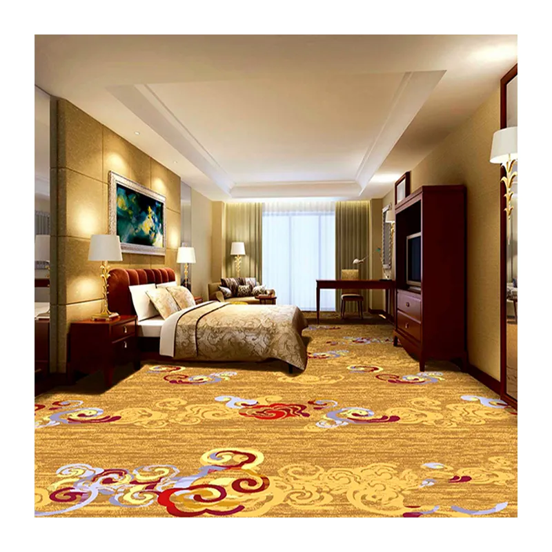 맞춤형 패턴 터프트 100% 나일론 카펫 깔개 호텔 홈 벽 벽 카펫에 대한 회의실 카펫 깔개