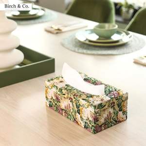 Boîte à mouchoirs en bois MDF fabriquée à la main de vente chaude avec impression en émail poli organisateur décoratif pour la maison et le bureau conception prête pour les cadeaux - Product Image 1