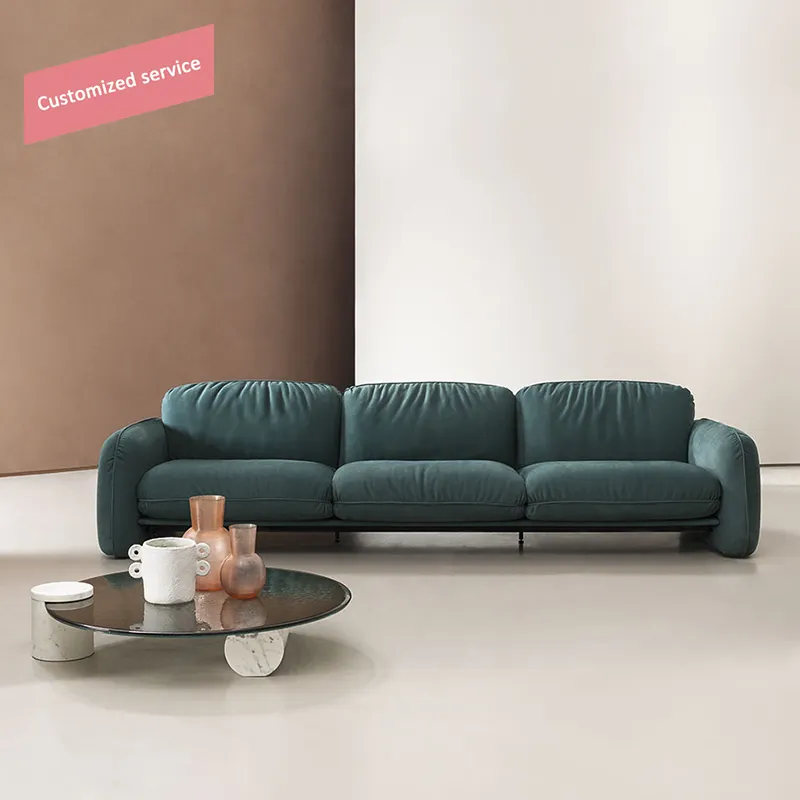 Brigitte sofá de tecido veludo, conjunto de sofá de alta qualidade com design moderno de luxo, preguiçoso, para sala de estar, móveis para casa