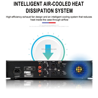 Amplificateur de puissance numérique professionnel 2 canaux TNH FP1200 pour DJ, équipement audio pour karaoké, subwoofer et scène