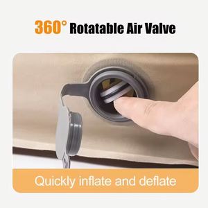 Factory Direct New Outdoor Thick Self-Inflating <b>Mat</b> for <b>Roll</b>-Up Memory Foam Camping Sleeping Pad - Product Image 3