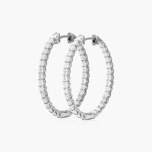 Modernos Pendientes de Aro de Plata de Ley 925 Chapados en Oro con Moissanita, Brillantes y Elegantes, Joyería Fina de Lujo - Product Image 3