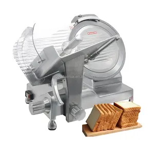 2024 thương mại điện tự động thịt Slicer đèn hiệu Slicer thịt Bò/thịt cừu CuộN Máy cắt 11inch 275 mét lưỡi nhôm