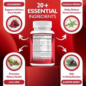 Oem tự nhiên thận làm sạch giải độc sửa chữa viên nang thảo dược bổ sung cho bàng quang niệu đạo hỗ trợ - Product Image 5