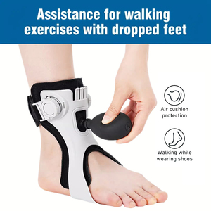 Attelle de pied AFO Drop pour la marche-Améliorée, confortable et efficace, réglable, pour tendinite d'Achille, fasciite plantaire, - Product Image 4