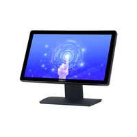 Moniteur tactile capacitif 18,5 pouces à prix d'usine, haute luminosité, pour PC POS, idéal pour le commerce de détail, le bureau et les supermarchés