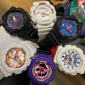 Reloj Digital Clásico con Esfera Redonda, Diseño Vibrante en Resina, Correa de Silicona, Cronógrafo Deportivo para Exteriores, Gran Venta - Product Image 6