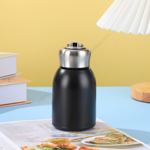 Bouteille isotherme en acier inoxydable de 300 ml pour cadeaux de Noël en gros, tasse à café anti-fuite, mini-gourde - Product Image 3