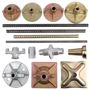 Ván khuôn phụ kiện thép cánh Nut nước chặt chẽ dừng nước <span class=keywords><strong>Tie</strong></span> <span class=keywords><strong>Rod</strong></span> trong 15 mét 17 mét cho bê tông xây dựng - Product Image 4