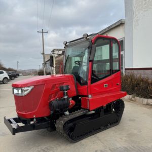 Trattore Cingolato 70CV 2WD con Motore a Trasmissione Meccanica, Radiatore e Filtro Aria Personalizzabili per Uso Agricolo in Montagna e Collina - Product Image 4