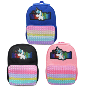 <span class=keywords><strong>Sac</strong></span> à dos arc-en-ciel pour fille, avec son à bulles - Product Image 2