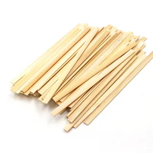 2024 New Natural Cutosm Bamboo Coffee Stir Sticks With Multiple Size
