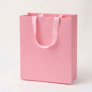 7.8x3.9x11 Inches Small Shopping Wrap Bags with Handles Bulk <b>Wrapping</b> Bag for Wedding Craft Grocery Boutique Retail Business - Product Image 4