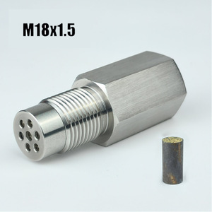 Stainless Steel <b>Sensor</b> Connector M18x1.5 180 Degree Extension Automotive Universal Accessory - Product Image 5