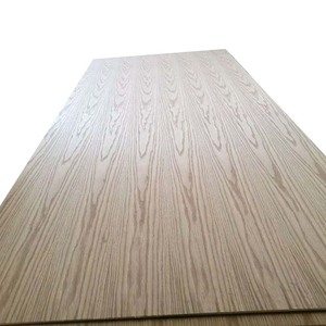 Panneau MDF de mélamine de placage de bois de chêne blanc de 16mm