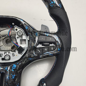 Nuevo Producto, Volante Deportivo de Fibra de Carbono Forjada y Cuero con LED para BMW G20 G30 G01 Serie 3 Serie 5 - Product Image 2