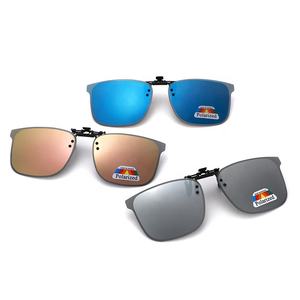 Nouvelles fournitures de lunettes de soleil à clip, <span class=keywords><strong>lentille</strong></span> polarisée, monture optique unisexe - Product Image 2