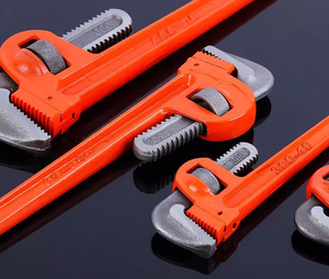 Heavy-Duty ajustável Straight Pipe <span class=keywords><strong>Wrench</strong></span> OEM portátil suportado com peças substituíveis - Product Image 5