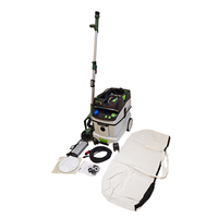 Ponceuse électrique sans balais pour cloisons sèches avec accessoire pour aspirateur Ponceuse murale sans poussière avec télécommande pour dépoussiérage automatique