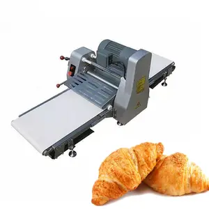 Commerciële Laminadora De Masa Automatische Elektrische Tafel Top Croissant Deeg Sheeter Machine Voor Bakkerij