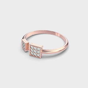 Ensemble de boucles d'oreilles modernes pour femmes avec diamants de culture et pierres étincelantes, plaqué rhodium, offrant un style tendance et une finition lisse, Inde - Product Image 3