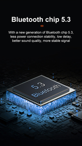 Peredam bising Headset Bluetooth tahan air Y80 untuk helm sepeda motor dengan asisten suara AI - Product Image 3