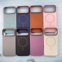 Étui de téléphone portable en TPU à motif litchi avec anneau magnétique, aspect cuir mat, pour iPhone 17 Pro, 16 Pro, 15 Pro, 15 Plus, 14 Pro, 14 Plus