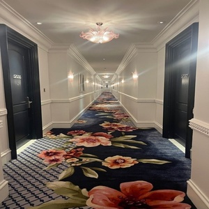 <span class=keywords><strong>Tappeto</strong></span> da Casinò Astratto Blu Premium per Sale da Gioco, <span class=keywords><strong>Tappeto</strong></span> da Casinò Personalizzato con Cerchi Rossi per Locali di Intrattenimento per Adulti - Product Image 2