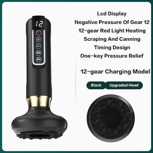 Instrumen terapi vakum bekam pintar elektrik, alat terapi akupuntur untuk penggunaan tubuh - Product Image 3