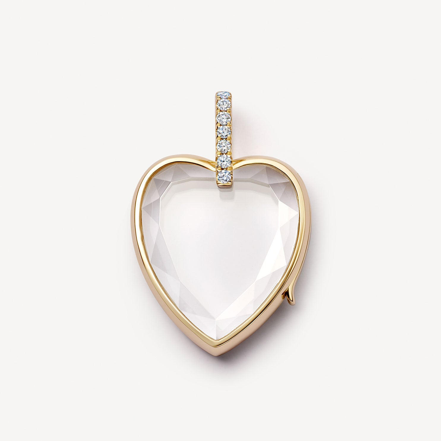 Love transparent box necklace (o-chain)