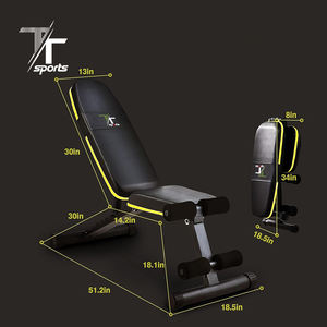 <span class=keywords><strong>Banc</strong></span> de gymnastique réglable avec poitrine, usage intérieur, <span class=keywords><strong>banc</strong></span> de musculation pliable - Product Image 5