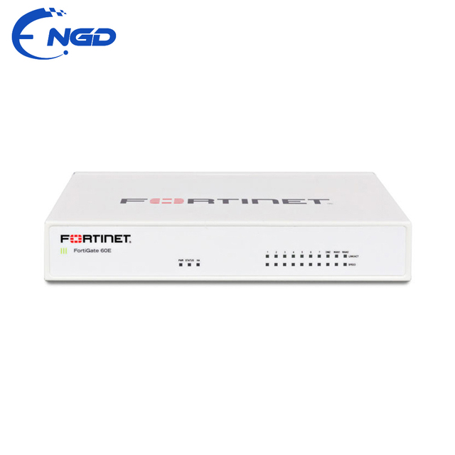 Used FortiGate FG-60E Firewall VPN Appliance High-Performance Enterprise NGFW & Compact Fanless Desktop Form Factor