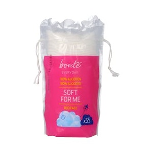 Disques démaquillants en coton Bont, 35 unités - Product Image 1